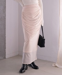 AKTE | シアーギャザータイトスカート(スカート)