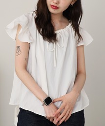 ROOPTOKYO | Ribbon sleeveless blouse / リボンノースリーブブラウス(シャツ/ブラウス)