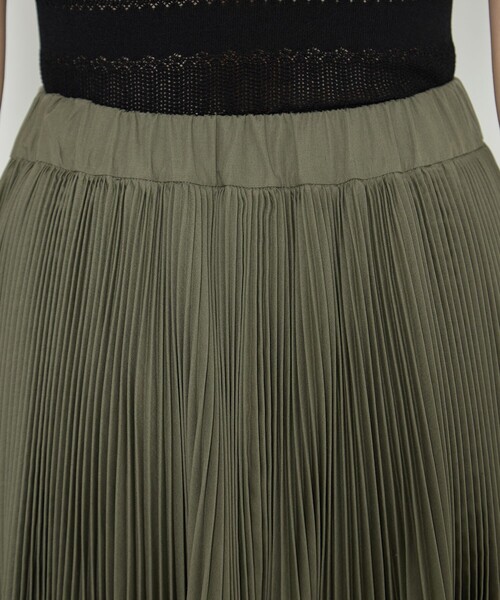TELMA/テルマ】Flared Pleated Skirt/プリーツスカート