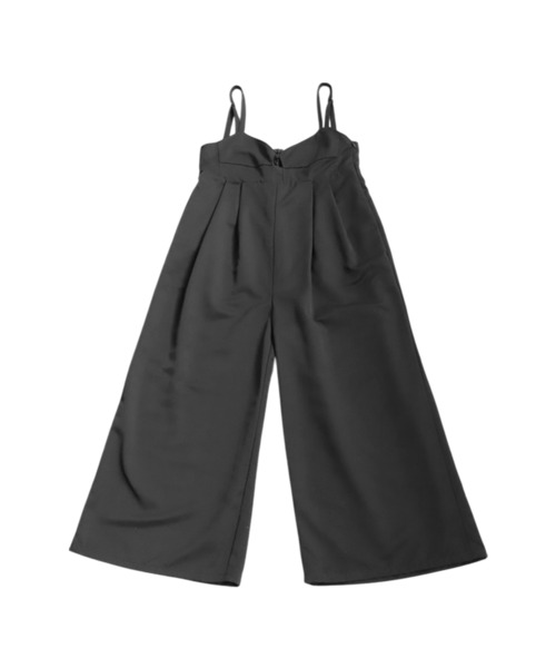 antiqua（アンティカ）の「ツイルサロペット（サロペット/オーバーオール・レディース・カーキ/ブラック・ONESIZE）」の20枚目の写真