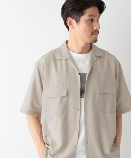 【試着のみ】overE ドライタッチサッカーシャツワンピース 102 試着のみ】overE ドライタッチサッカーシャツワンピース 102 ドライ