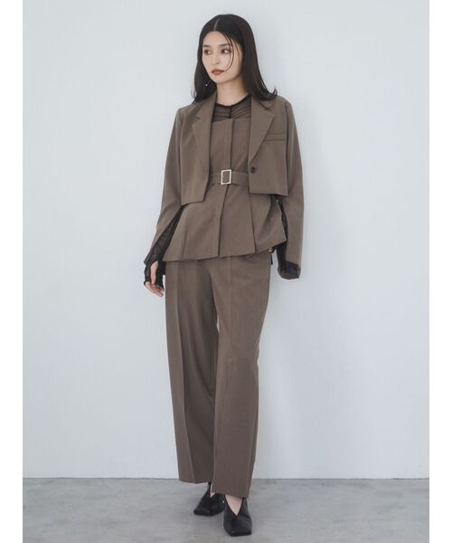 MURUA（ムルーア）の「スクエアトゥミュール（パンプス・レディース・ブラック/シルバー・24.5/23.5）」の4枚目の写真