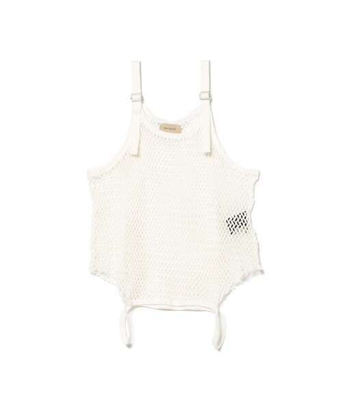 maturely 完売カーディガン＋フィッシュネットタンクトップ 2点セット セール】maturely / フィッシュ ネット タンクトップ（タンク