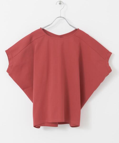 URBAN RESEARCH ROSSO WOMEN（アーバンリサーチ　ロッソ）の「UVカットドルマンスリーブプルオーバー（Tシャツ/カットソー・レディース・アイボリー/グリーン系その他/チャコールグレー/レッド系その他・FREE）」の14枚目の写真