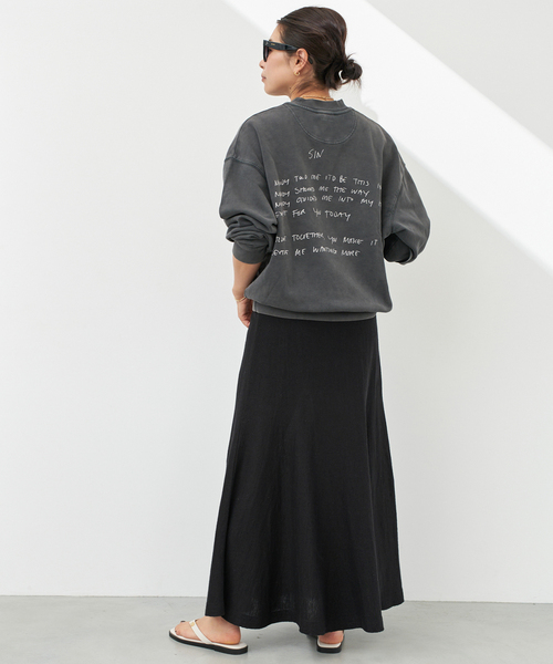 セール】*【ANINE BING/アニン ビン】JACI SWEATSHIRT LYRICS