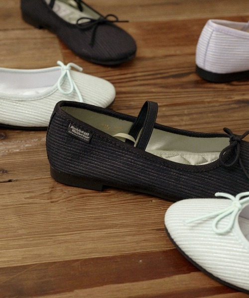ROCKFISH WEATHERWEAR(ロックフィッシュウェザーウェア)の「HAZEL RIBBON FLATS(バレエシューズ・レディース・ブルー/ミント/アイボリー/ブラック・23.0cm/23.5cm/24.0cm/24.5cm/25.0cm)」の14枚目の写真