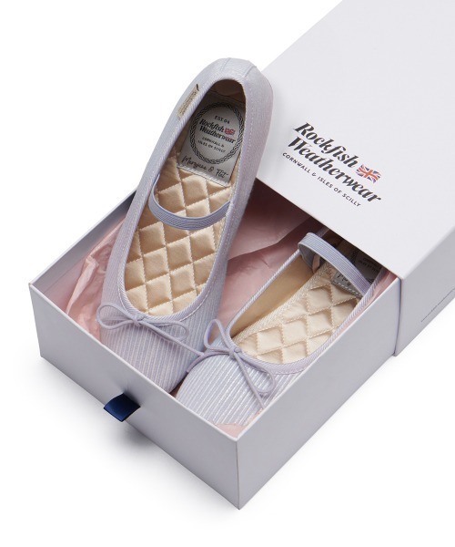 靴 Rockfish Weatherwear HAZEL RIBBON FLATS Rockfish Weatherwear] Hazel Ribbon Flats - 4 colours
