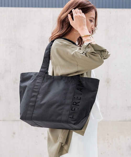 HEREIAM（ヘレイアム）の「【HEREIAM】撥水/ＷロゴマルチトートBAG（トートバッグ・レディース・カモフラージュ/レオパード/レッド/バイオレット/ブラック・FREE）」の3枚目の写真