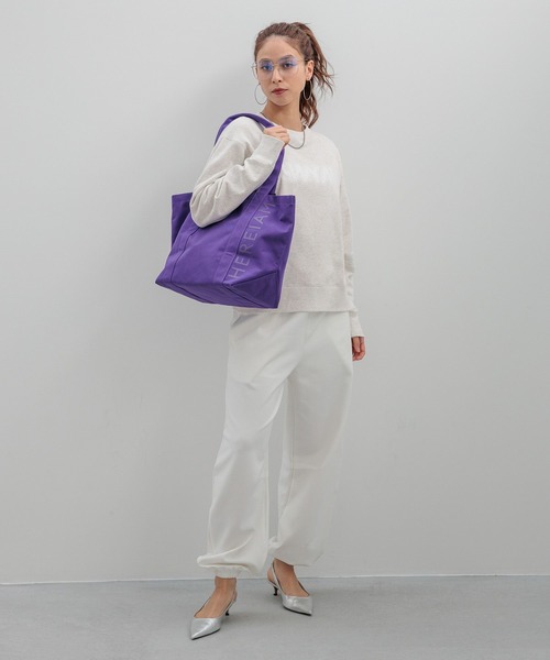 HEREIAM（ヘレイアム）の「【HEREIAM】撥水/ＷロゴマルチトートBAG（トートバッグ・レディース・カモフラージュ/レオパード/レッド/バイオレット/ブラック・FREE）」の18枚目の写真