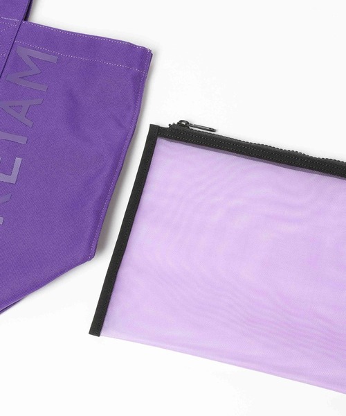 HEREIAM（ヘレイアム）の「【HEREIAM】撥水/ＷロゴマルチトートBAG（トートバッグ・レディース・カモフラージュ/レオパード/レッド/バイオレット/ブラック・FREE）」の8枚目の写真