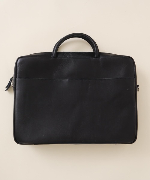 I am I in fact...(アイアムアイインファクト)の「ICY document 2way bag(ショルダーバッグ・レディース・ブラック・FREE)」の2枚目の写真