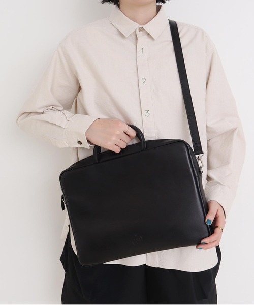 I am I in fact...(アイアムアイインファクト)の「ICY document 2way bag(ショルダーバッグ・レディース・ブラック・FREE)」の12枚目の写真