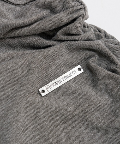 PRANK PROJECT(プランクプロジェクト)の「アシンメトリーツイストマキシドレス / Asymmetrical Twist Maxi Dress(ドレス・レディース・ブラック/グレー・36/38)」の13枚目の写真