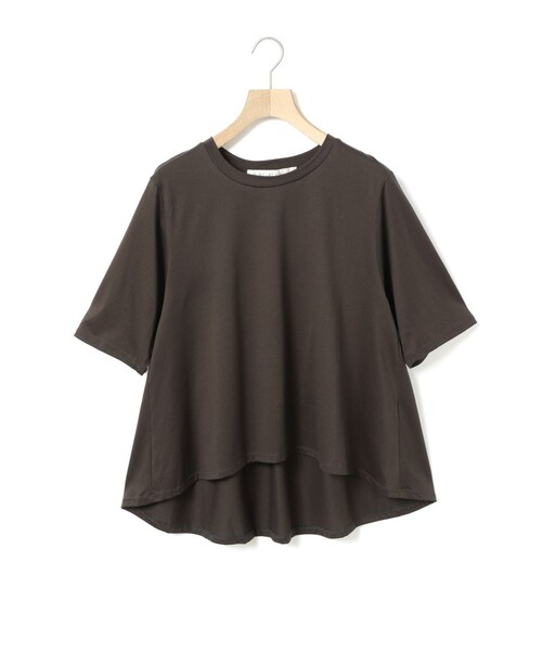 tシャツ MidiUmi バックギャザープルオーバー レディース MidiUmi tシャツ ワイドハーフスリーブプルオーバー レディース