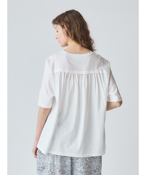 tシャツ MidiUmi バックギャザープルオーバー レディース MidiUmi tシャツ バックギャザープルオーバー レディース