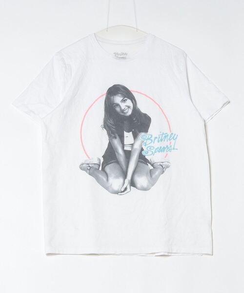 THRIFTY LOOK(スリフティールック)の「THRIFTY LOOK スリフティルック / "BRITNEY SPEARS"TEE ブリトニースピアーズ(Tシャツ/カットソー・メンズ・ホワイト・MEDIUM/LARGE/X-LARGE)」の1枚目の写真