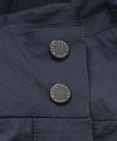 MACKINTOSH LONDON（マッキントッシュ ロンドン）の「シルケットタフタブルゾン（ブルゾン・レディース・ネイビー/ホワイト系その他/ブラウン・40/38）」の12枚目の写真