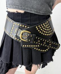 WEGO | WEGO/スタッズワイドサッシュベルト(ベルト)