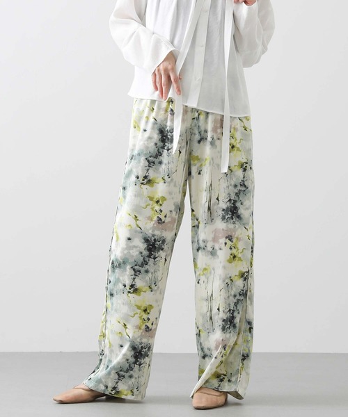 Gready Brilliant（グレディブリリアン）の「ぼかしフラワーイージーパンツ（その他パンツ・レディース・グリーン系・FREE）」の17枚目の写真