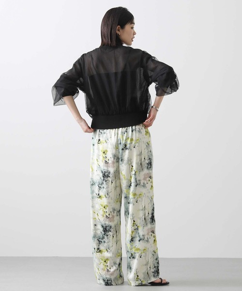 Gready Brilliant（グレディブリリアン）の「ぼかしフラワーイージーパンツ（その他パンツ・レディース・グリーン系・FREE）」の10枚目の写真