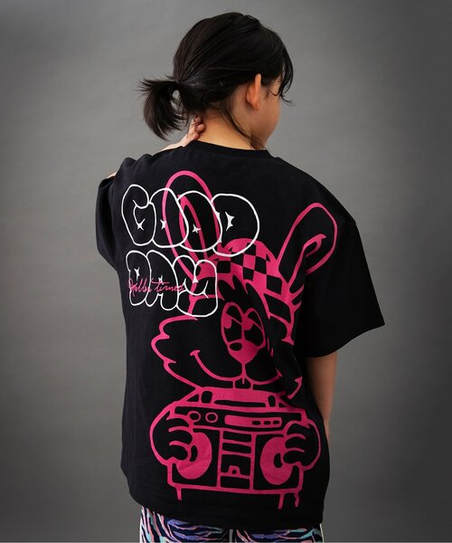 BREEZE(ブリーズ)の「【B NEW JACK】ビッグ半袖Tシャツ_ジュニア対応(Tシャツ/カットソー・キッズ・ミント/オレンジ/ブラック・100/120/140/160)」の1枚目の写真