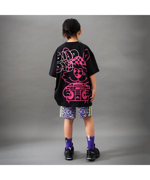 BREEZE(ブリーズ)の「【B NEW JACK】ビッグ半袖Tシャツ_ジュニア対応(Tシャツ/カットソー・キッズ・ミント/オレンジ/ブラック・100/120/140/160)」の5枚目の写真