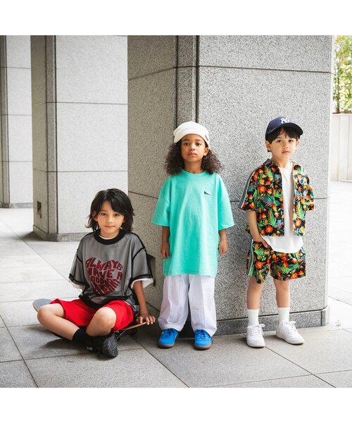 BREEZE(ブリーズ)の「【B NEW JACK】ビッグ半袖Tシャツ_ジュニア対応(Tシャツ/カットソー・キッズ・ミント/オレンジ/ブラック・100/120/140/160)」の12枚目の写真