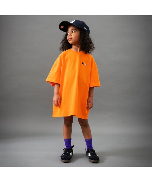 BREEZE(ブリーズ)の「【B NEW JACK】ビッグ半袖Tシャツ_ジュニア対応(Tシャツ/カットソー・キッズ・ミント/オレンジ/ブラック・100/120/140/160)」の8枚目の写真