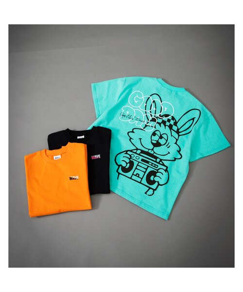 BREEZE(ブリーズ)の「【B NEW JACK】ビッグ半袖Tシャツ_ジュニア対応(Tシャツ/カットソー・キッズ・ミント/オレンジ/ブラック・100/120/140/160)」の14枚目の写真