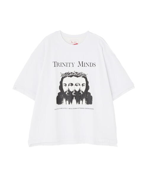 DankeSchon SWITCH S/S TEE Tシャツ ホワイト DANKE SCHON tシャツ DankeSchon/ダンケシェーン/SWITCH S/S TEE