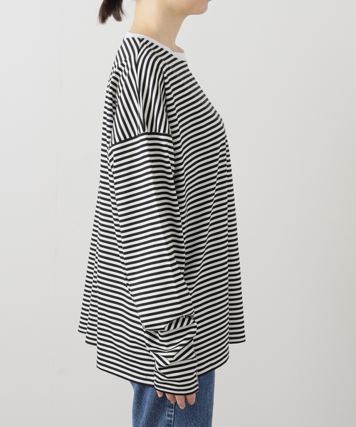 コンパクトジャージー クルーネックBigプルオーバー（Tシャツ