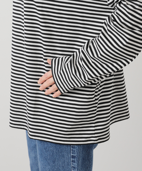 コンパクトジャージー クルーネックBigプルオーバー（Tシャツ
