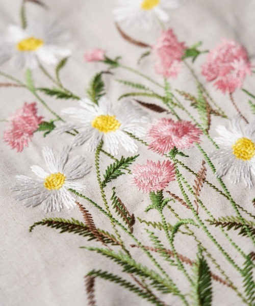 superNova.(スーパーノヴァ)の「superNova. / スーパーノヴァ Aloha shirt - Flower garden embroidery コットンリネン 刺しゅう アロハシャツ(シャツ/ブラウス・メンズ・ナチュラル/ホワイト・MEDIUM/SMALL)」の16枚目の写真
