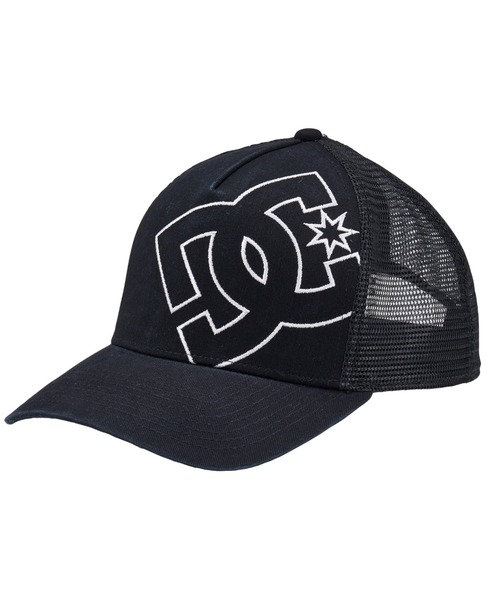DC SHOES（ディーシーシューズ）の「25 DOUBLEUP MESH SNA/DC帽子・キャップ（キャップ・メンズ・ブラック×ホワイト/ブラック系その他2/ブラック系その他・FREE）」の2枚目の写真