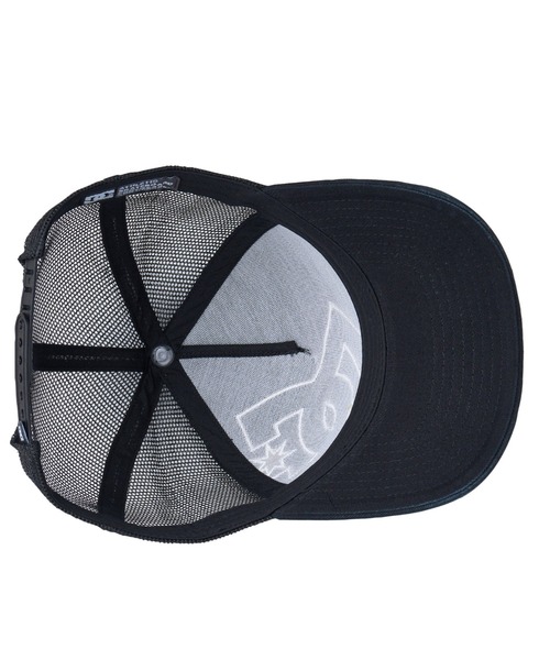 DC SHOES（ディーシーシューズ）の「25 DOUBLEUP MESH SNA/DC帽子・キャップ（キャップ・メンズ・ブラック×ホワイト/ブラック系その他2/ブラック系その他・FREE）」の11枚目の写真