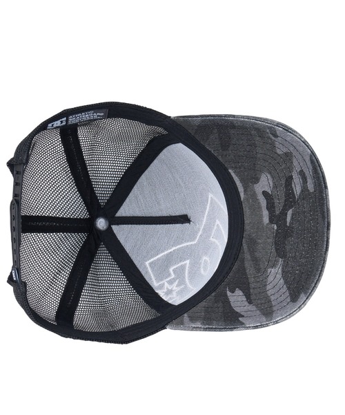 DC SHOES（ディーシーシューズ）の「25 DOUBLEUP MESH SNA/DC帽子・キャップ（キャップ・メンズ・ブラック×ホワイト/ブラック系その他2/ブラック系その他・FREE）」の6枚目の写真
