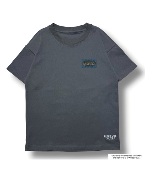 RIVER SIDE CULTURE（リバーサイドカルチャー）の「RIVER SIDE CULTURE/GREMLINS ROCK (グレムリン) Tシャツ KIDS (M4)（Tシャツ/カットソー・キッズ・ホワイト/チャコールグレー・100/110/120/130/140/150/160）」の12枚目の写真