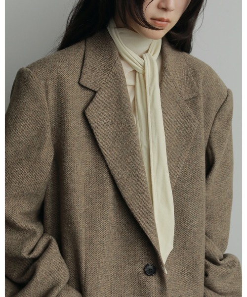 anuke（アンヌーク）の「Velour Tie Tops（Tシャツ/カットソー・レディース・ブラック/アイボリー/ブルー系その他・FREE）」の6枚目の写真