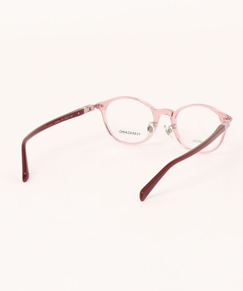 FERRAGAMO（フェラガモ）の「【FERRAGAMO/フェラガモ】ラウンド メガネ SF3005LB 610（メガネ・レディース・ピンク・FREE）」の3枚目の写真