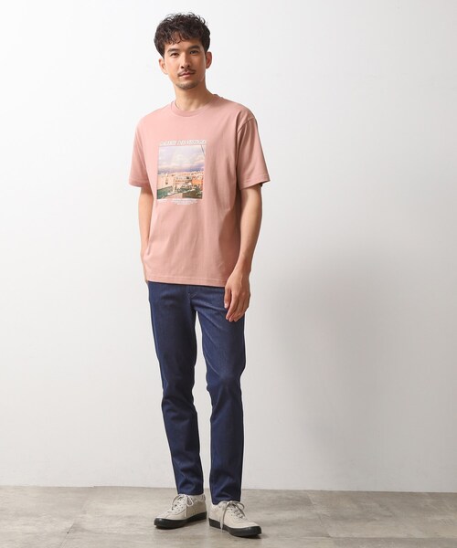 THE SHOP TK (ザ ショップ ティーケー )の「【旅するTシャツ】フォトプリント 洗濯機OK/サスティナブル(Tシャツ/カットソー・メンズ・ベビーピンク/ホワイト系8/ブラック/ホワイト系9/ライトグレー/ブルー系その他/ベージュ/オフホワイト/サックスブルー/ブラウン系その他・02/03/04)」の17枚目の写真