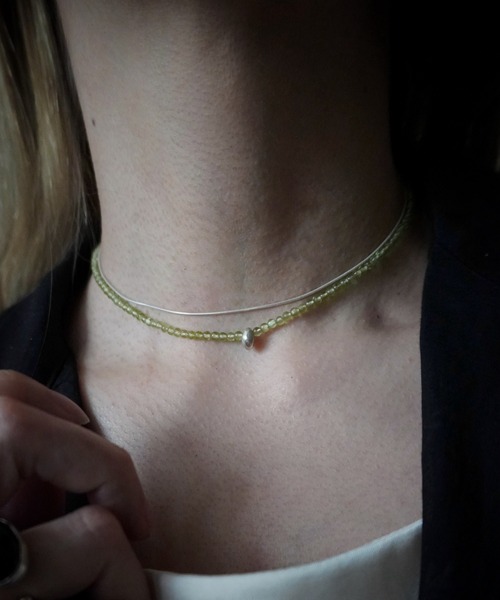 tsubomi stone necklace（ネックレス）｜stan（スタン）の