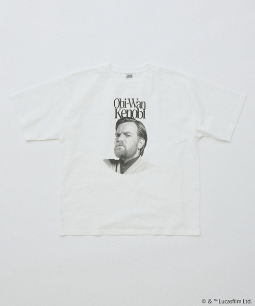 STAR WARS（スターウォーズ）の「STAR WARS / スター・ウォーズ 別注プリントTシャツ（Tシャツ/カットソー・メンズ・スミクロ/ブラックミックス/グレー/ブラック×ブラック/ホワイト系その他/ホワイト/ライトグレー/ホワイト×ホワイト・X-LARGE/LARGE/MEDIUM）」の2枚目の写真