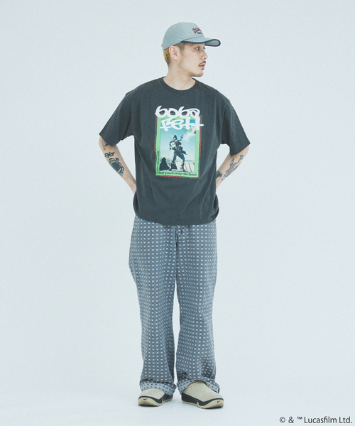 STAR WARS（スターウォーズ）の「STAR WARS / スター・ウォーズ 別注プリントTシャツ（Tシャツ/カットソー・メンズ・スミクロ/ブラックミックス/グレー/ブラック×ブラック/ホワイト系その他/ホワイト/ライトグレー/ホワイト×ホワイト・X-LARGE/LARGE/MEDIUM）」の11枚目の写真