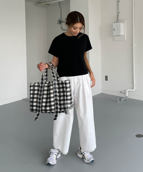 CHERI since1985(シェリ)の「ブロックチェック撥水加工キャンバストートバッグ(トートバッグ・レディース・ブルー/レッド/ブラック・FREE)」の21枚目の写真