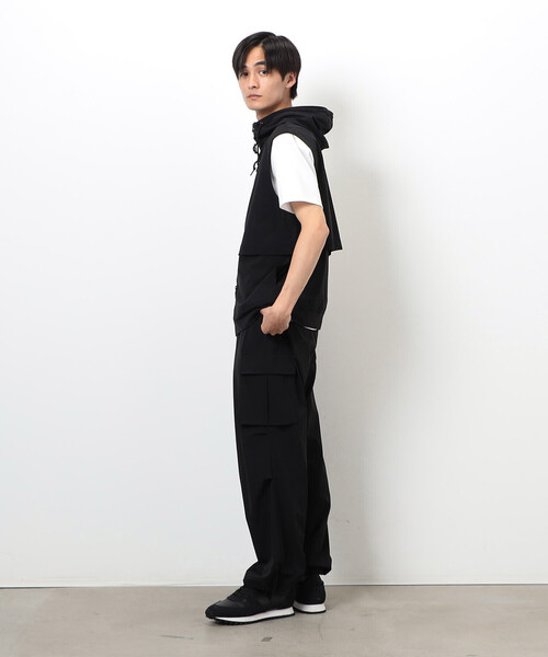 COMME CA ISM（コムサイズム）の「「Daily TECH Series」クイックドライ パラシュートパンツ（その他パンツ・メンズ・チャコール/ブラック・SMALL/MEDIUM/LARGE）」の5枚目の写真