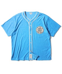 ベースボールシャツ」に該当するブルー・ネイビー/青色系のメンズ