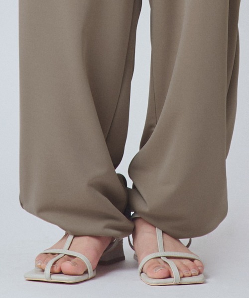 RASW（ラス）の「[RASW]2wayストレートラフパンツ（その他パンツ・レディース・ブラック/グレイッシュベージュ・S/M/L）」の7枚目の写真