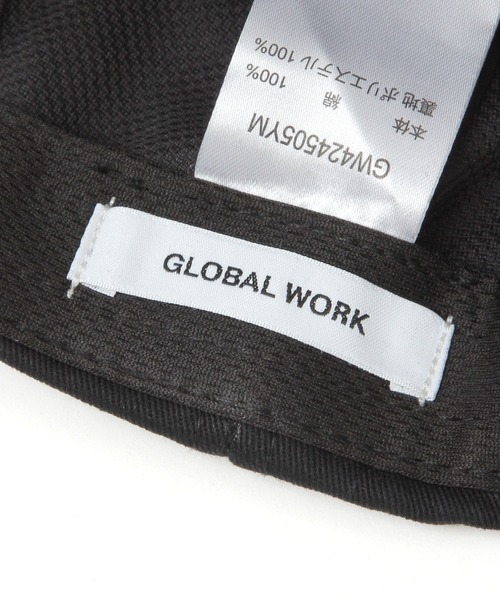 GLOBAL WORK（グローバルワーク）の「UV/遮熱CAP/459594（キャップ・メンズ・ベージュ/ブラック/アイボリー・ONE SIZE）」の16枚目の写真
