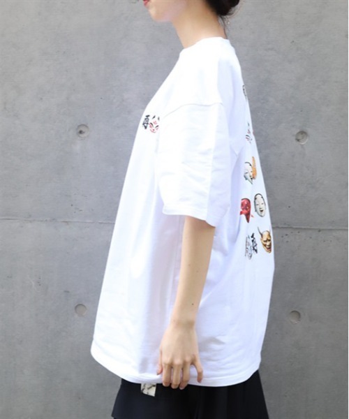 セール】和面バックプリントTシャツ（Tシャツ/カットソー