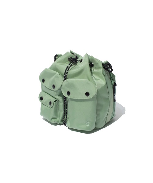 F/CE. (エフシーイー)の「F/CE./エフシーイー 420 re/cor TACTICAL 2WAY DRAWSTRING 7L(ショルダーバッグ・メンズ・ミント/セージグリーン/ブラック・FREE)」の21枚目の写真
